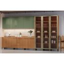 Ver imagem 1 de Cozinha Modulada Kappesberg 18 Peças Vibra C18p1 Canela/verde Pistache Lacca