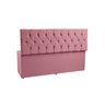 Recamier Baú 1,40m Madrid Suede Rosa Dal Poz Estofados - 2