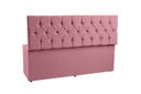 Ver imagem 2 de Recamier Baú 1,40m Madrid Suede Rosa Dal Poz Estofados