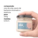 Ver imagem 2 de Vela Decorativa Aromática Perfumada 100g Óleo Essencial Aiká