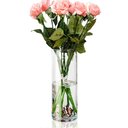 Ver imagem 2 de Vaso Vidro Cilindro 30x11cm Arranjos, Flores, Festas, Decoração