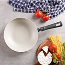 Ver imagem 2 de Frigideira Funda 28 cm 3,3 L Loreto Antiaderente Bege Tramontina
