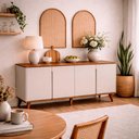 Ver imagem 2 de Buffet Aparador 4 Portas em Mdf Caixotin Imperium Cinamomo Off White