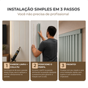 Ver imagem 7 de Kit 6 Barra Perfil 2 Metros Acabamento para Painel Ripado Slim