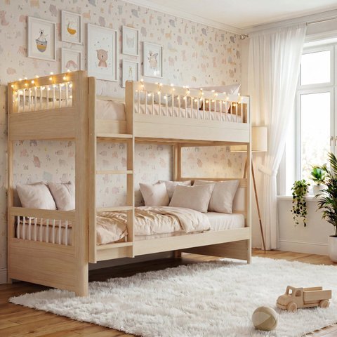 Beliche Juvenil Montessoriano Reversivel com Rattan Madeira Maciça Wave Casatema MadeiraOriginals