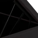 Ver imagem 5 de Base Box Baú Casal 138x188x35 Suede Galego Home Pistão a Gás - Preto