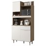 Kit Cozinha Compacta 3 Portas MDF 15007 Julia Carvalho Off White PLN - 2