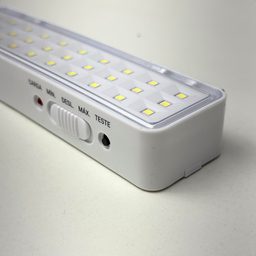 Kit 3 Luminárias de Emergência Blumenau 30 Leds Recarregável Bivolt - 7