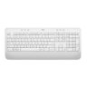 Teclado sem Fio Logitech K650 - Padrão US - Receptor USB LogiBolt ou Bluetooth - Branco - 920- - 1
