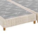Ver imagem 3 de Base para Cama Box Queen Bipartida CR462D Estrutura em Madeira Bege Multimóveis 158cm