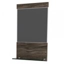 Ver imagem 6 de Gabinete para Banheiro 2 Portas 1 Gaveta com Cuba Q35 e Espelheira Legno 831W Espresso Móveis Branco/Carvalho Dark