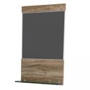 Ver imagem 6 de Gabinete para Banheiro 2 Portas 1 Gaveta com Cuba Q35 e Espelheira Legno 831W Espresso Móveis Branco/Carvalho