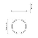 Ver imagem 3 de Prato para Vaso Plantas Flores Médio 38,5cm Tramontina Polie
