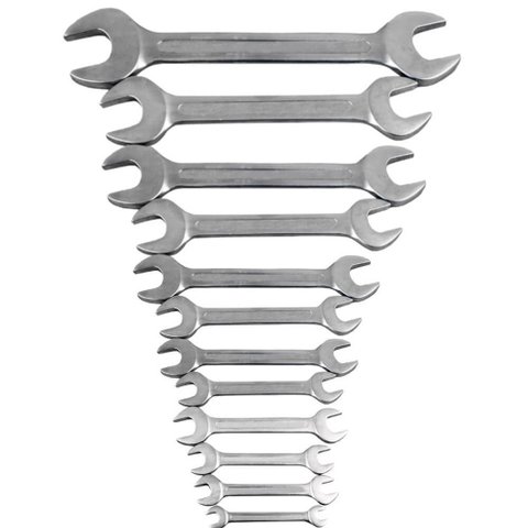 Jogo de Chave Fixa de 6 a 32mm com 12 Peça - 1x0 - Excellent Jg.chave Fixa 6 a 32mm 12pcs Imp.eda 1x