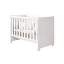 Ver imagem 2 de Berço Americano Katatau Multifuncional 3 em 1 Vira Mini Cama e Sofazinho Infantil Branco Brilho