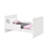 Berço Americano Katatau Multifuncional 3 em 1 Vira Mini Cama e Sofazinho Infantil Reller Branco - 4