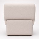 Ver imagem 4 de Poltrona Decorativa Zoe Orgânica para Sala Recepção Hall Moderna Minimalista Bouclé Premium Luxo