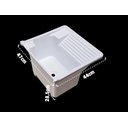 Ver imagem 5 de Kit Tanque 26 Litros + Torneira de Bancada + Sifão + Válvula Branco