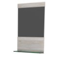 Ver imagem 4 de Conjunto para Banheiro Gabinete com Cuba Folha Lux L38 e Espelheira Legno 831W