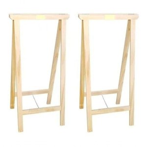 Cavalete Madeira Pinus Apoiador Bancadas 100cm