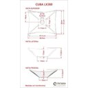 Ver imagem 4 de Conjunto para Banheiro Gabinete com Cuba Folha Lux L38 e Espelheira Legno 831W 