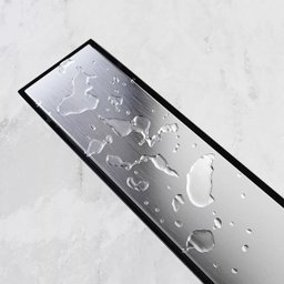 Ralo Linear Embralumi Oculto Invisível Piso Aço Inox 60x10cm - 4