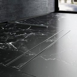 Ralo Linear Embralumi Oculto Invisível Piso Aço Inox 60x10cm - 6