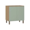 Ver imagem 1 de Balcão Modulado 80cm (sem Tampo) 2 Portas Slim Luciane