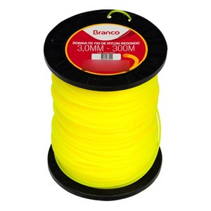 Fio Nylon Redondo 3.0mm 300mt - Marca Branco