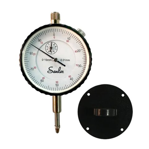 Relógio Comparador Mecânico - Cap. 0-10mm - Graduação 0,01mm