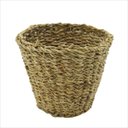 Ver imagem 1 de CESTO REDONDO CAUE DE SEAGRASS MÉDIO 22CM X 18CM JOLITEX U2.0359015.L1057