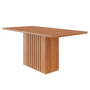Mesa para Sala de Jantar Mesa Ana 180x90 Cm Tampo em Mdf Cimol Cinamomo