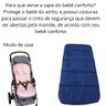 Capa Protetora Carrinho Bebê Protetor Universal Colchonete Luma Baby Marinho - 2
