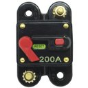 Ver imagem 2 de Disjuntor Automotivo 200A Proteção Som Bateria Fusível Resetável Liga Desliga Svart 0757