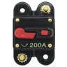 Disjuntor Automotivo 200A Proteção Som Bateria Fusível Resetável Liga Desliga Svart 0757 - 1