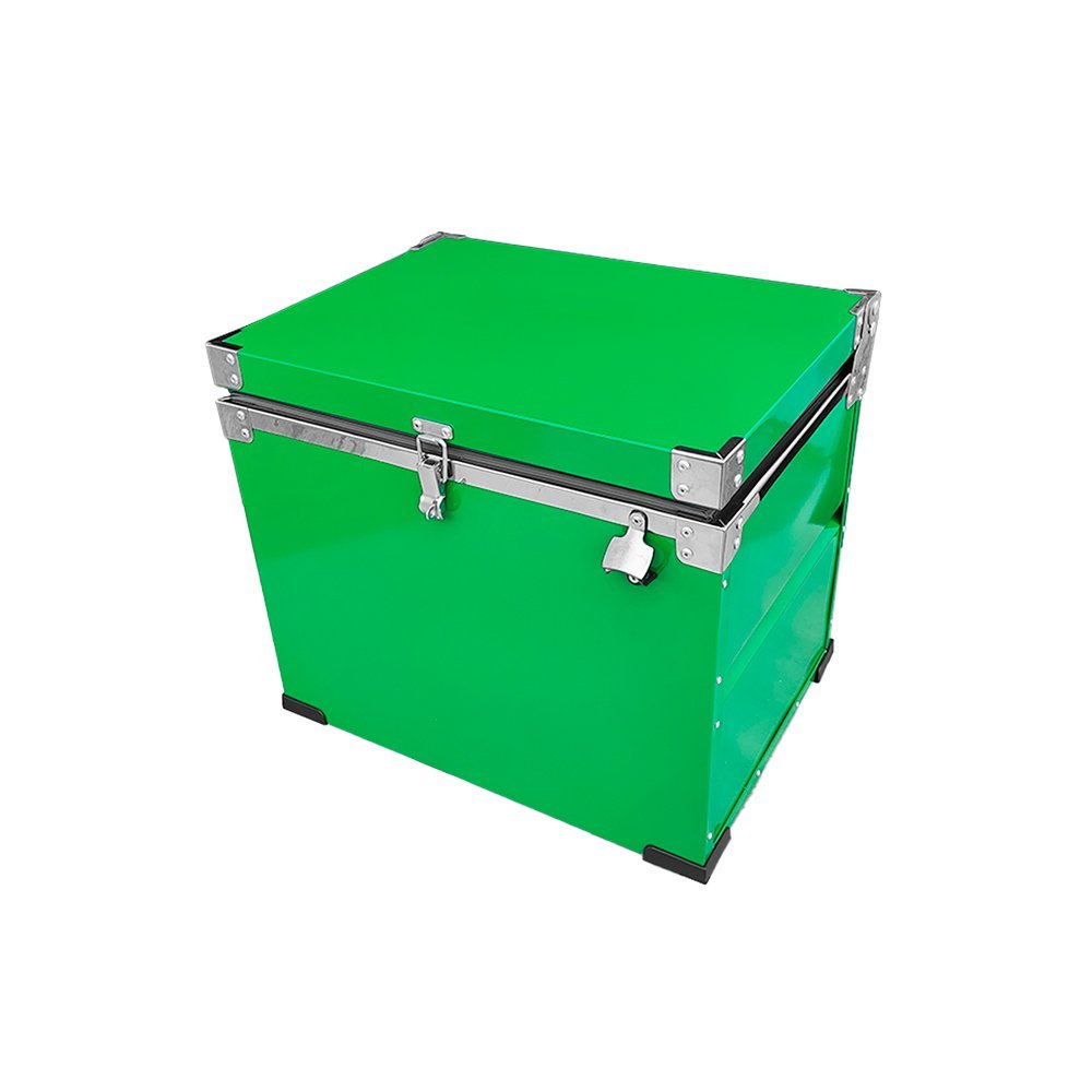 Caixa Térmica 50 Litros Acabamento em Inox Via Cruz Verde - 2