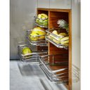 Ver imagem 4 de Gaveta Deslizante 570mm Aramada Fruteira em Aço Inox Corrediça para Cozinha para Frutas
