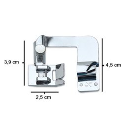 05 Calcador de Bainha Barra 10mm para Maquina Domestica Lanmax 6290-4 - 2