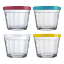 Tigela Bowl Americano com Tampa 150ml Nadir - 1