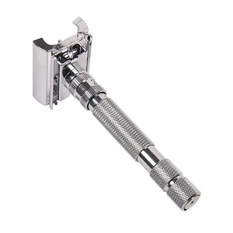 Aparelho Barbear Borboleta Metal Vintage Barbeador