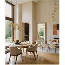 Ver imagem 1 de Conjunto Lustres para Sala de Estar e Sala de Jantar Mbm - Marfim