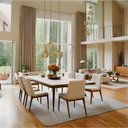 Ver imagem 3 de Conjunto Lustres para Sala de Estar e Sala de Jantar Mbm - Marfim