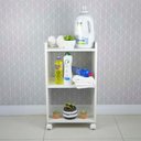 Ver imagem 1 de Nicho Organizador Móvel Multiuso para Lavanderia com Rodinhas 40cm