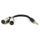 Ver imagem 1 de Cabo P10 Estereo para 2 Xlr Macho - 10 Metros