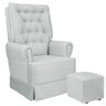 Poltrona Amamentação com Balanço Eloa para Sala e Quarto - Decor Loppes TM 701 Poltrona Amamentacão  - 2