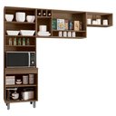 Ver imagem 3 de Cozinha Compacta Paneleiro e Aéreo Barcelona - Poliman Móveis