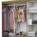 Ver imagem 6 de Guarda Roupa Casal A22 6 Portas 2 Gavetas Carioca Móveis