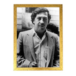 Quadro decoração retro vintage Pablo Escobar drd6114