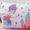 Ver imagem 5 de Jogo de Cama Kids Solteiro Infantil Malha 88x188x25cm Fada