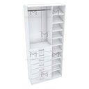 Ver imagem 5 de MÓDULO CLOSET M180.2021.B (SAPATEIRA E GAVETEIRO) MUNDI MOVEIS